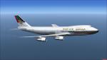 FSX/P3D CLS Boeing 747-200 Gulf Air Textures